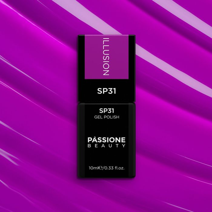 Vernis semi-permanent VS31 Illusion - Vernis semi-permanent violet énergique - détail 1