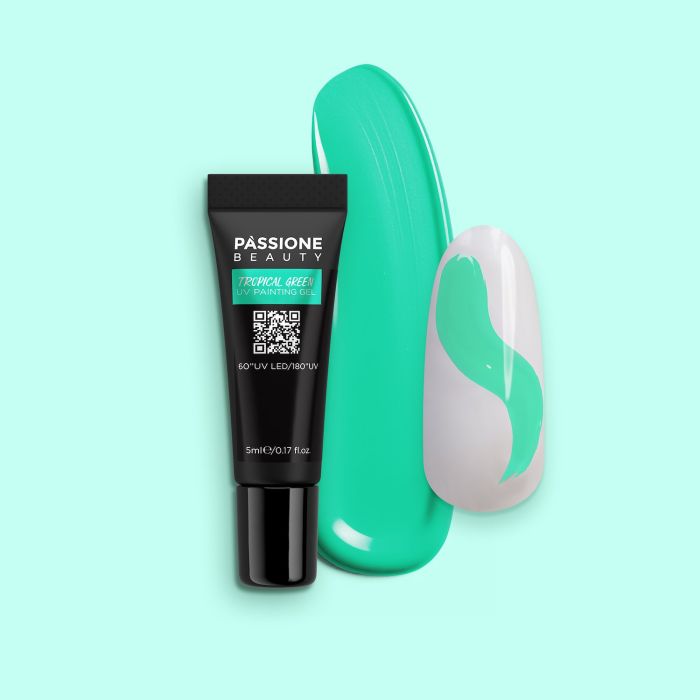 Tropical Green UV Painting Gel