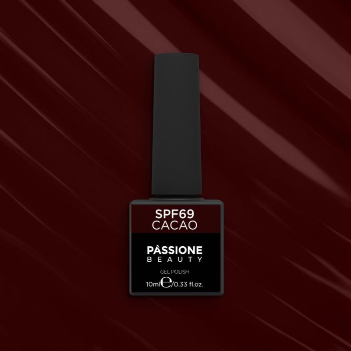 Esmalte Semipermanente SPF69 Cacao - Esmalte semipermanente SPF69 Cacao, Marrón chocolate - detalle 1