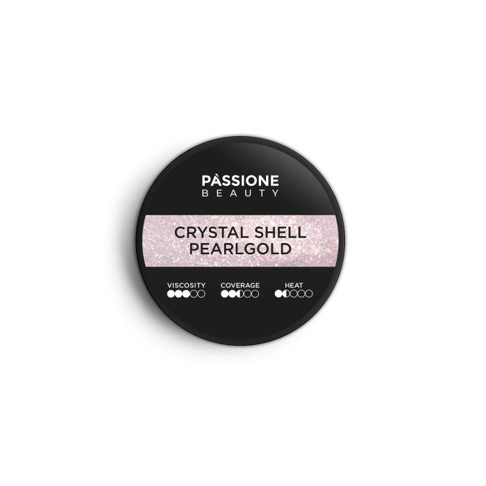 Gel de construction Crystal Shell Pearlgold - 15ml détail