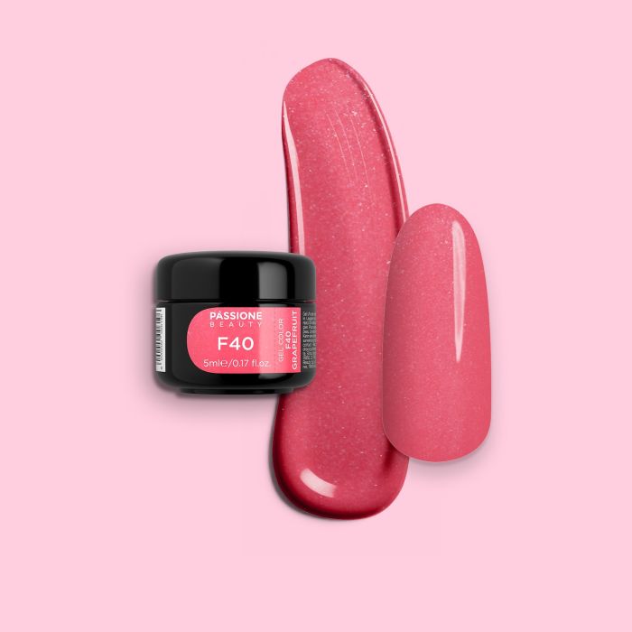 Gel colour F40 Grapefruit