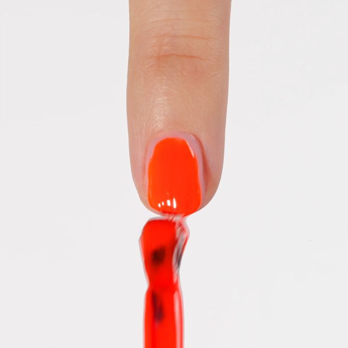 Applicazione di Smalto semipermanente SP794 Punk Orange