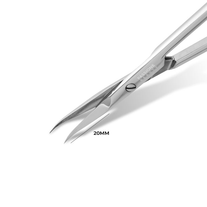 Ciseaux incurvées Precision pour cuticules – lame 20mm détail