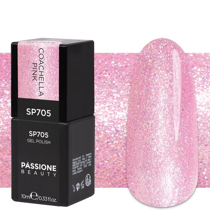 Vernis semi-permanent SP705 Coachella Pink