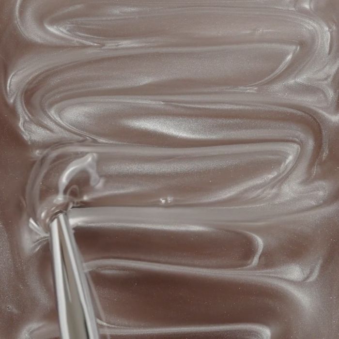 Application of Gel Nail Polish SP608 Silver White Ceramic Cat's Eyes