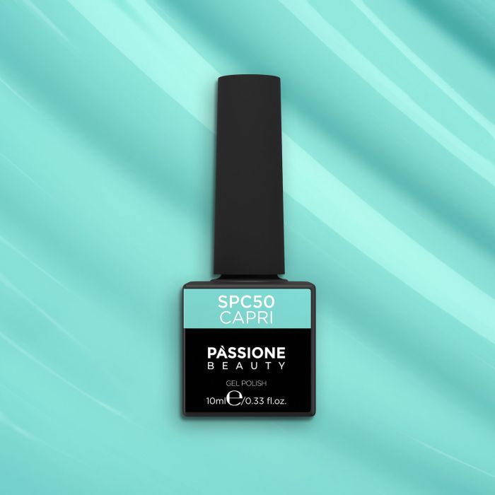 Vernis semi-permanent VSC50 Capri - Vernis semi-permanent bleu aigue-marine - détail 1