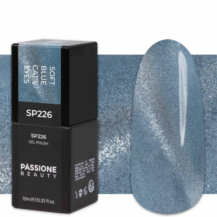 Gel Nail Polish GP226 Soft Blue Cat's Eyes 