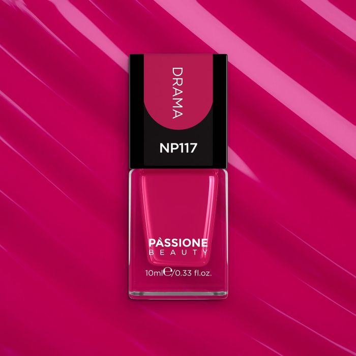 Smalto NP117 Drama - Smalto color magenta acceso - dettaglio 3