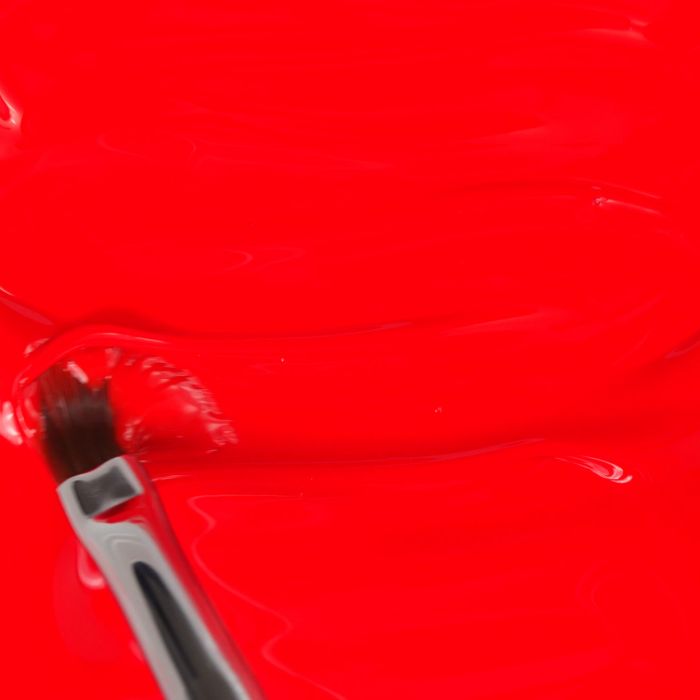 Application de Gel Couleur F80 Shocking Red