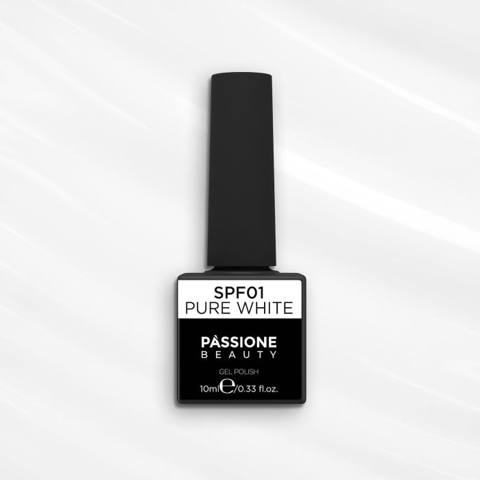 Vernis semi-permanent VSF01 Pure White - Vernis semi-permanent blanc pur - détail 1