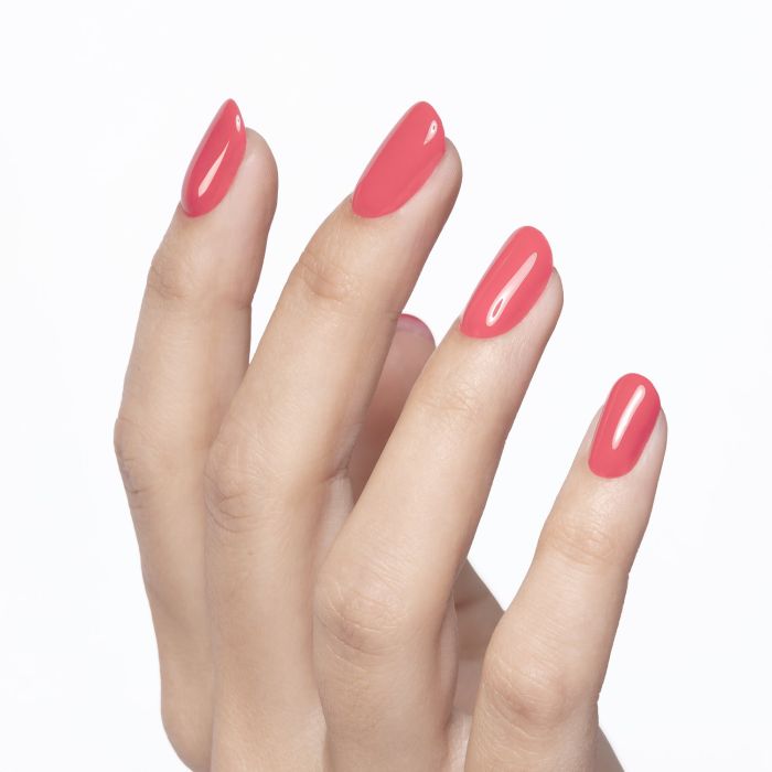 Esmalte semipermanente SP687 Strawberry Frappè detalle