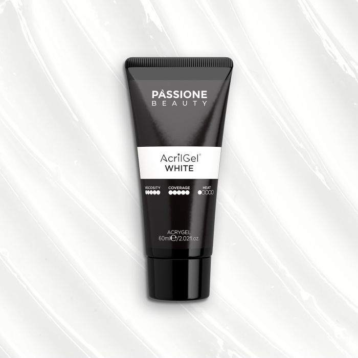 Acrygel® White 60 ml - Acrylic Gel Opaque Chalk White - detail 3