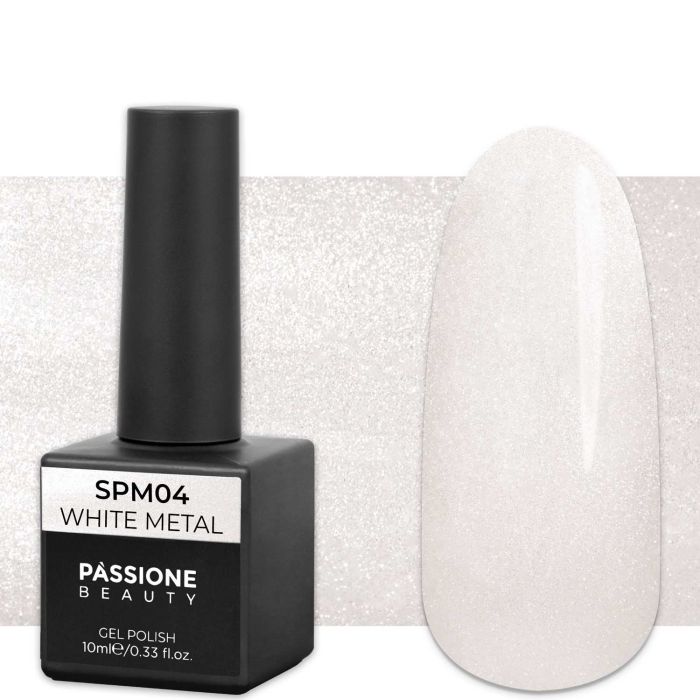Esmalte Semipermanente SPM4 White Metal