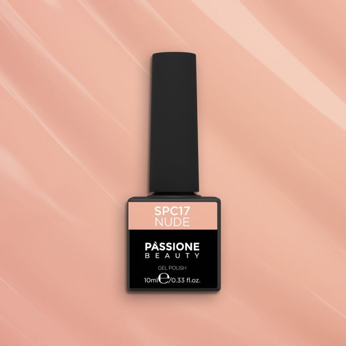 Gel Nail Polish GPC17 Nude  - GPC17 Nude gel polish, Rosy Beige - detail 2