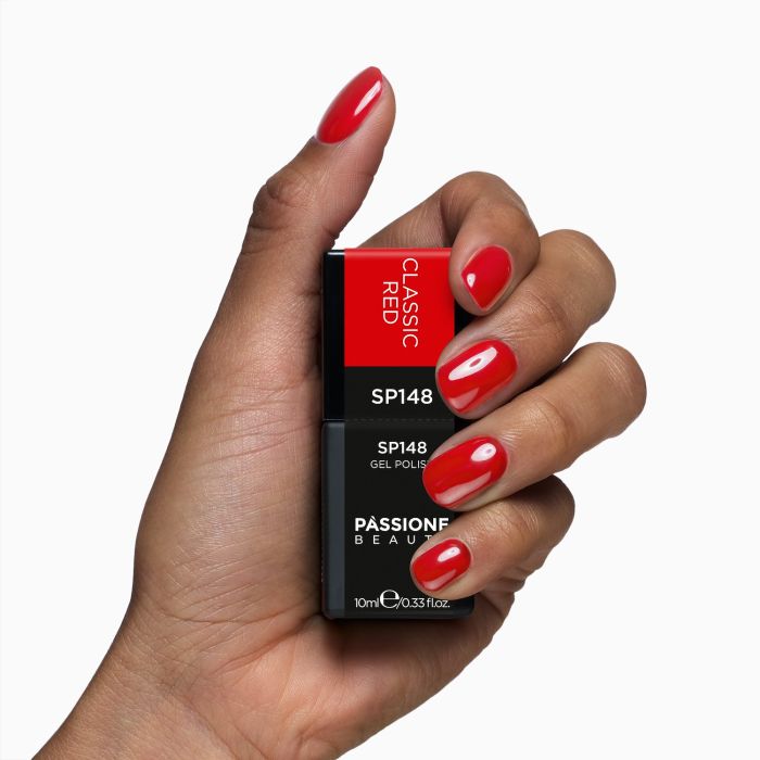 Vernis semi-permanent SP148 Classic Red - Vernis semi-permanent rouge vif - détail 2