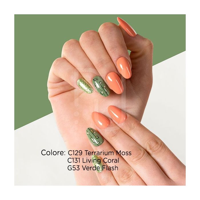 Gel Color C131 Living Coral detalle