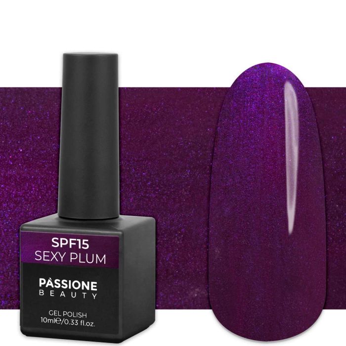 Gel Nail Polish GPF15 Sexy Plum 