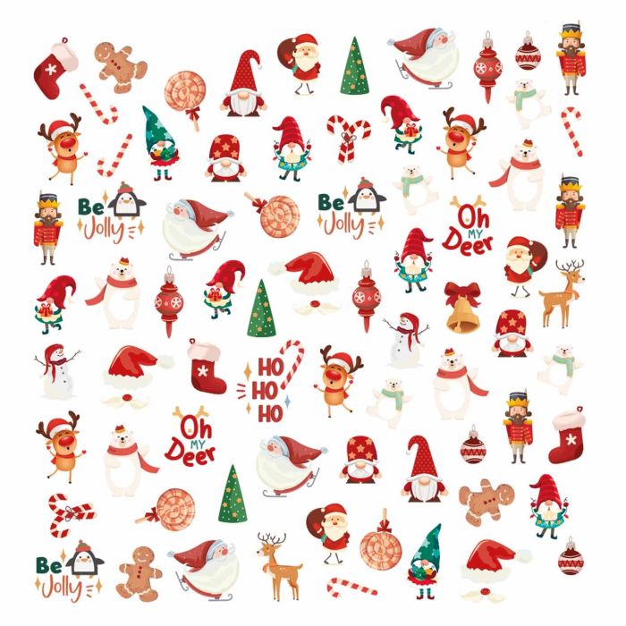 Oh my Deer - Nail Stickers detail