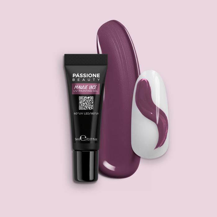 Mauve Lace UV Painting Gel