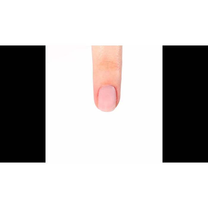 Application of Gel Nail Polish SP664 Milky Soft Cotton Rose