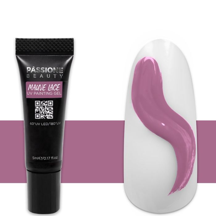 Mauve Lace UV Painting Gel