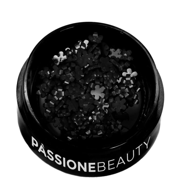 Black Resin Flower