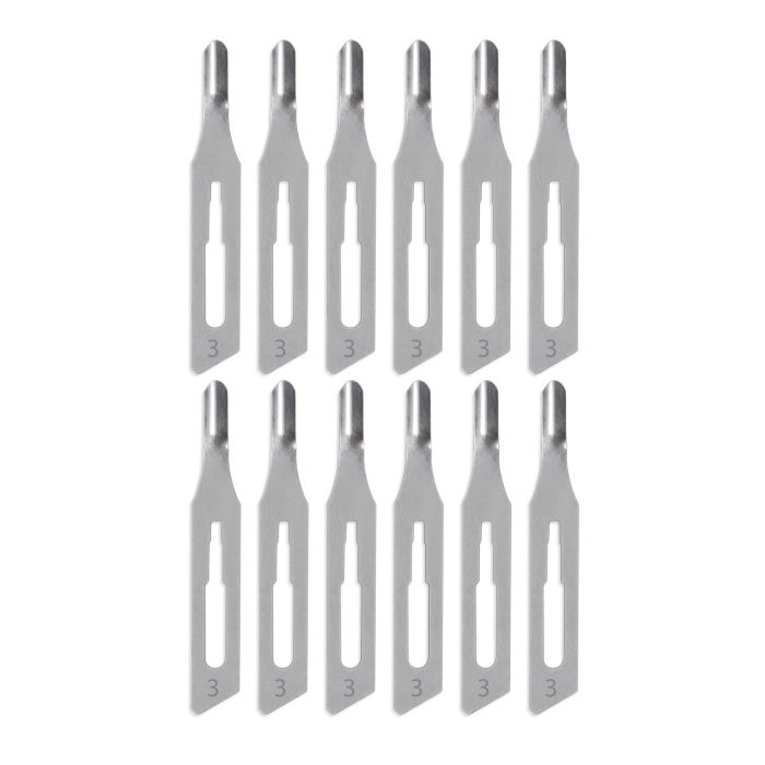 Lame Sgorbia 3 - Pack 12 pz dettaglio