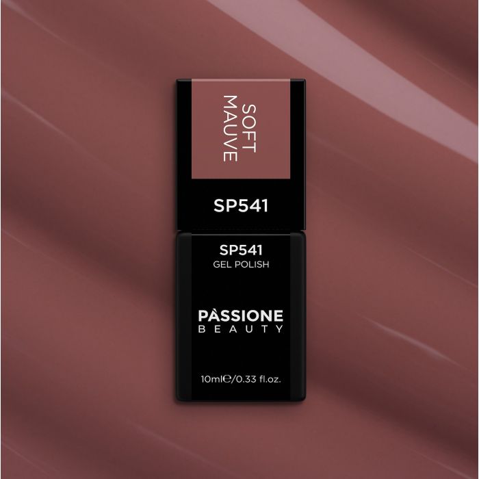 Gel Nail Polish SP541 Soft Mauve - Opaque Dove Mauve Gel Polish - detail 3