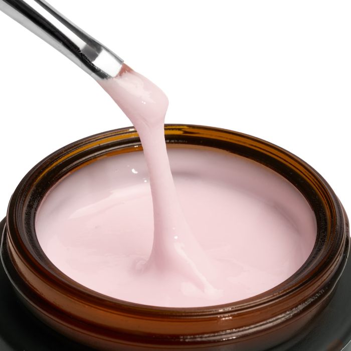 Master Fiber Builder Pink 50ml - Gel constructeur rose avec fibres de verre 50ml - détail 2