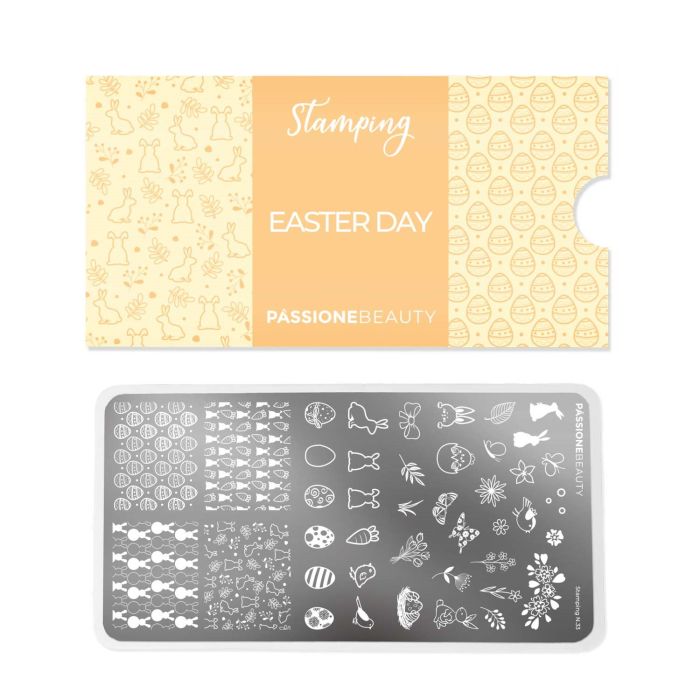 Easter Day – Stamping Plate detail