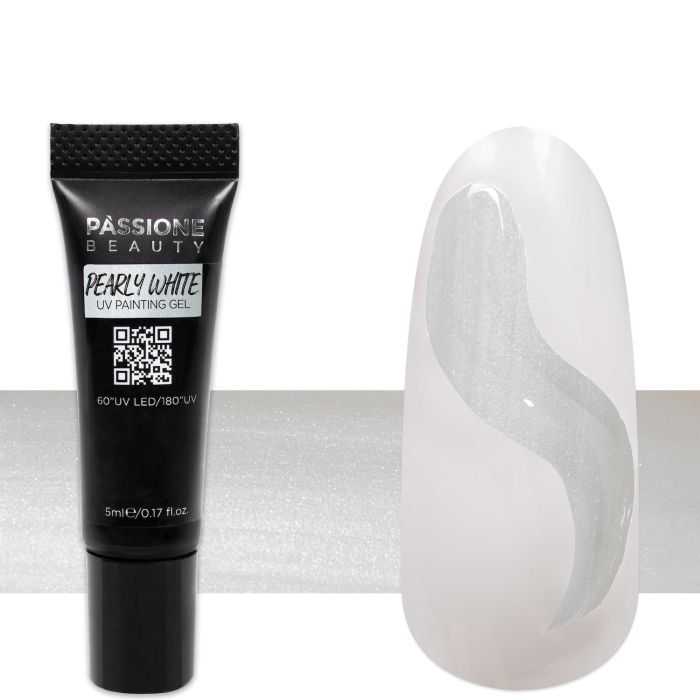 Pearly White UV Painting Gel