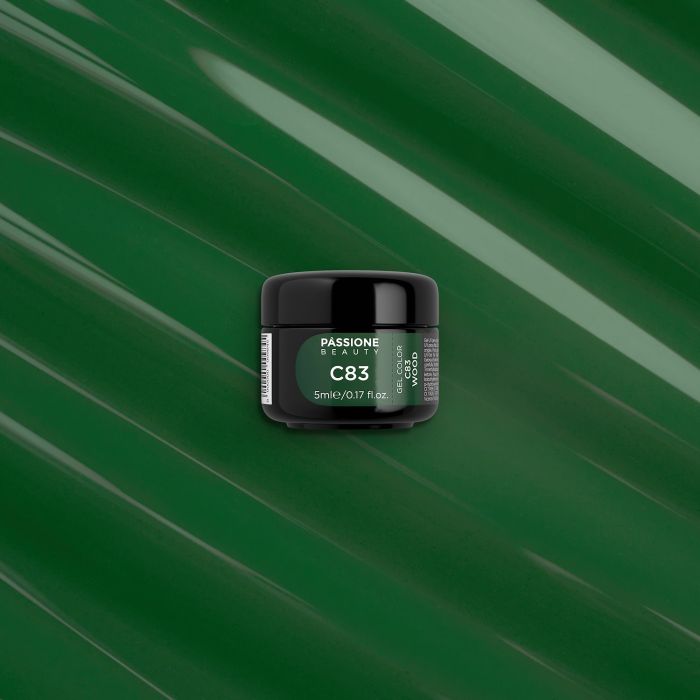 Gel Color C83 Wood - Gel color verde oscuro - detalle 2