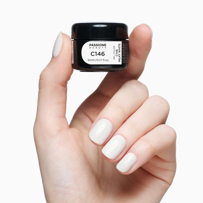 Gel Color C146 Milky White dettaglio