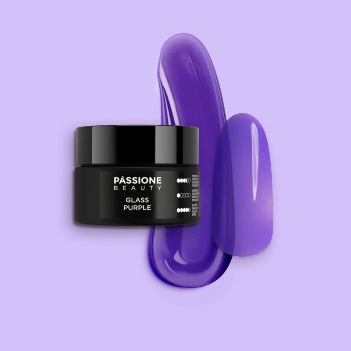 Builder Gel Glass Purple 15 ml