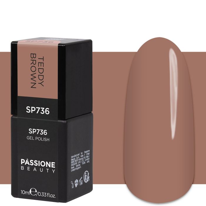 Gel Nail Polish SP736 Teddy Brown