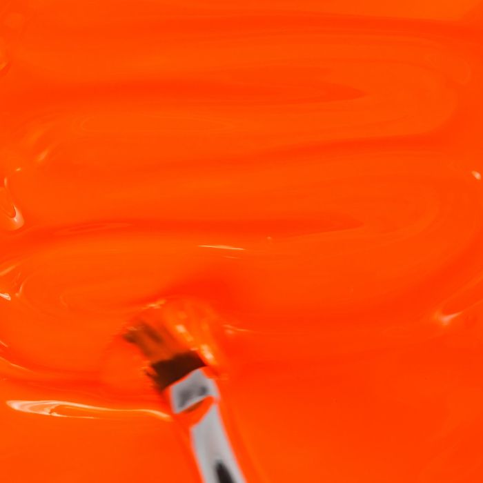 Application de Gel Couleur F47 Fluo Papaya