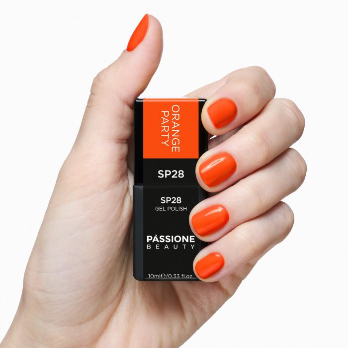 Gel Nail Polish GP28 Orange Party  detail