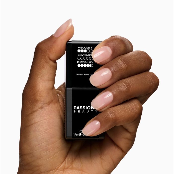 EasyPro Base Clear 15ml - Base rubber semipermanente universal - detalle 2