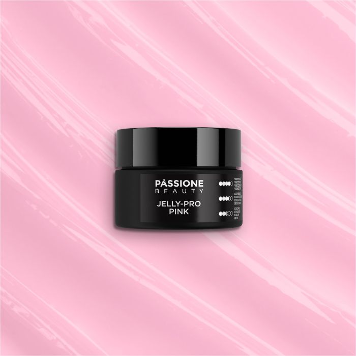 JELLY-PRO Pink 15 ml - Thixotropic Bright Pink Builder Gel - detail 3