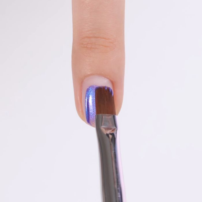 Anwendung von Farbgel C156 Seashell