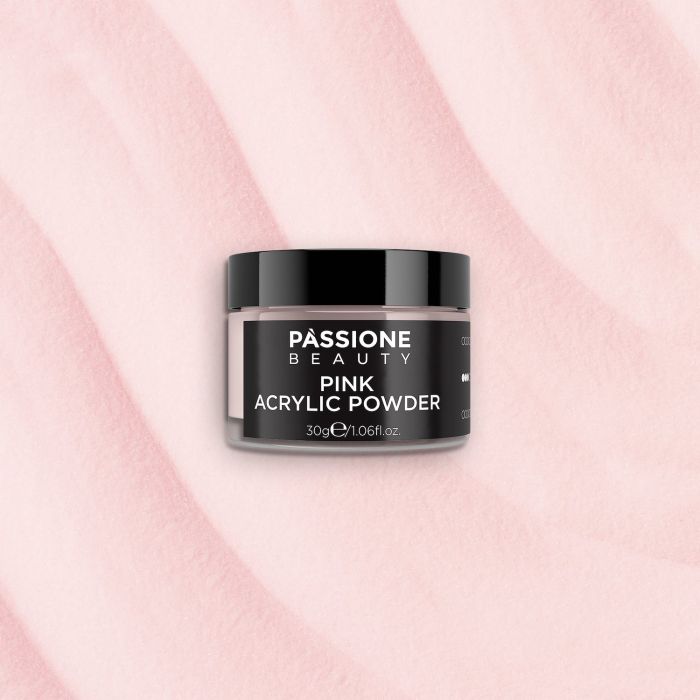 Pink Acrylic Powder - Cool light pink acrylic nail sculpting powder. - detail 3