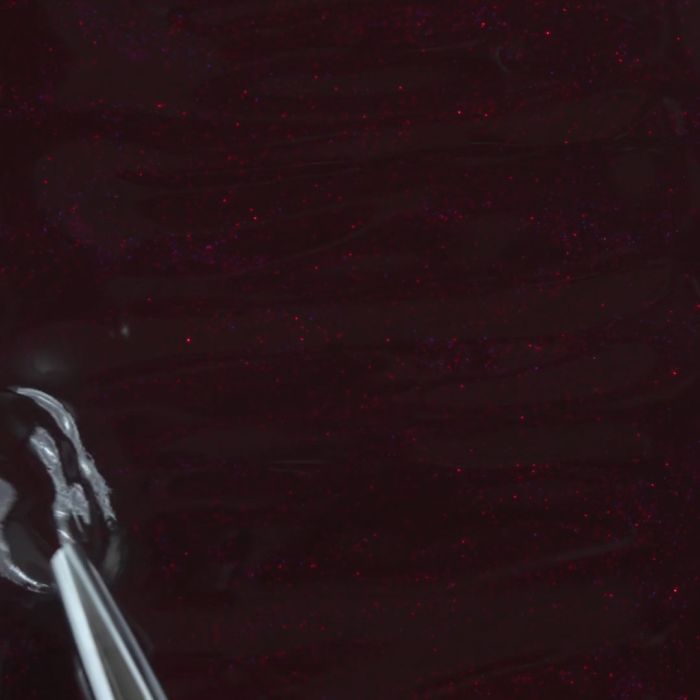 Application of Gel Nail Polish GP146 Fenty Red