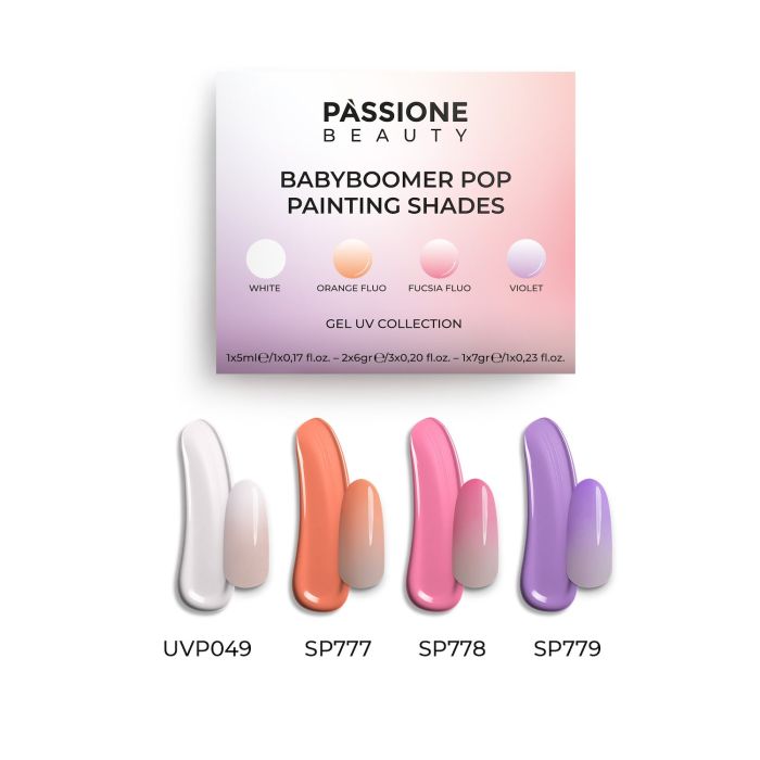 Babyboomer Pop Painting Shades - Kit di babyboomer painting gel