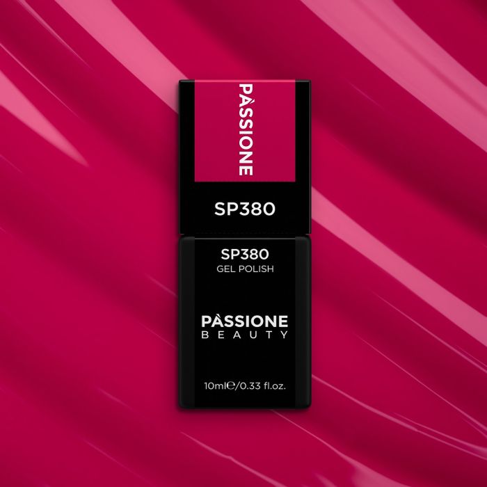 Vernis semi-permanent SP380 Passione - Vernis semi-permanent rouge-magenta - détail 1
