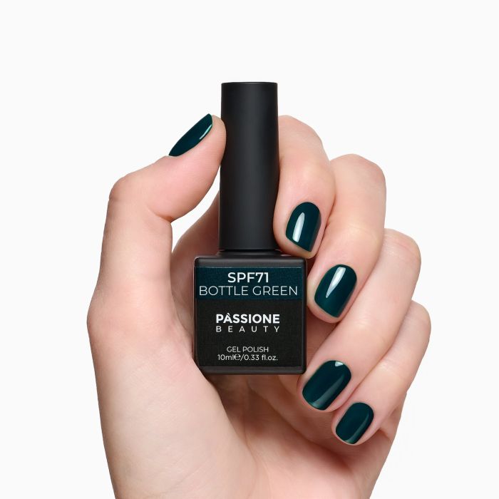 Esmalte Semipermanente SPF71 Bottle Green detalle