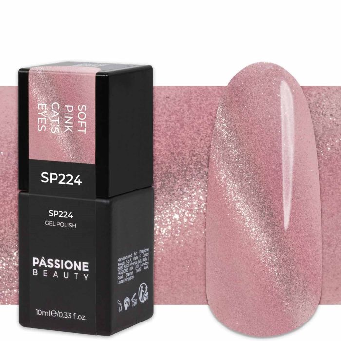 Esmalte Semipermanente EP224 Soft Pink Cat's Eyes