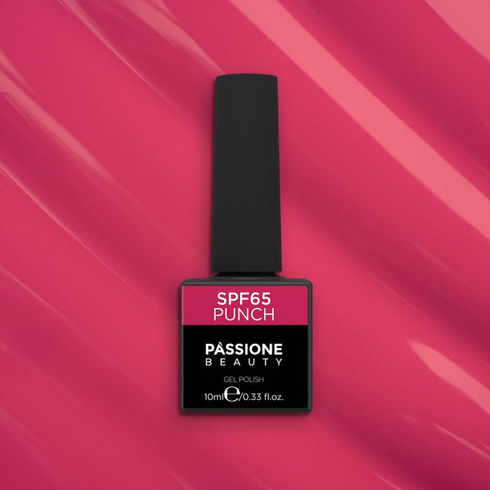 Esmalte Semipermanente SPF65 Punch - Esmalte semipermanente SPF65 Punch, rosa coral oscuro - detalle 2
