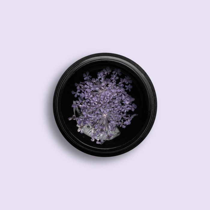 Lilac Dry Flower - Fiori veri essiccati per unghie, colore lilla