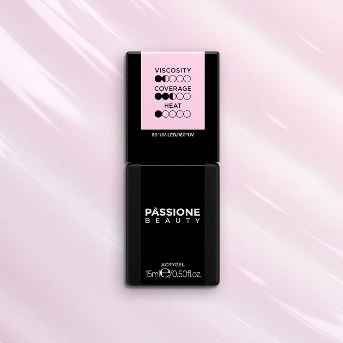 Liquid AcrilGel® Milky Pink 15ml - Costruttore autolivellante bassa viscosità rosa lattiginoso - dettaglio 2