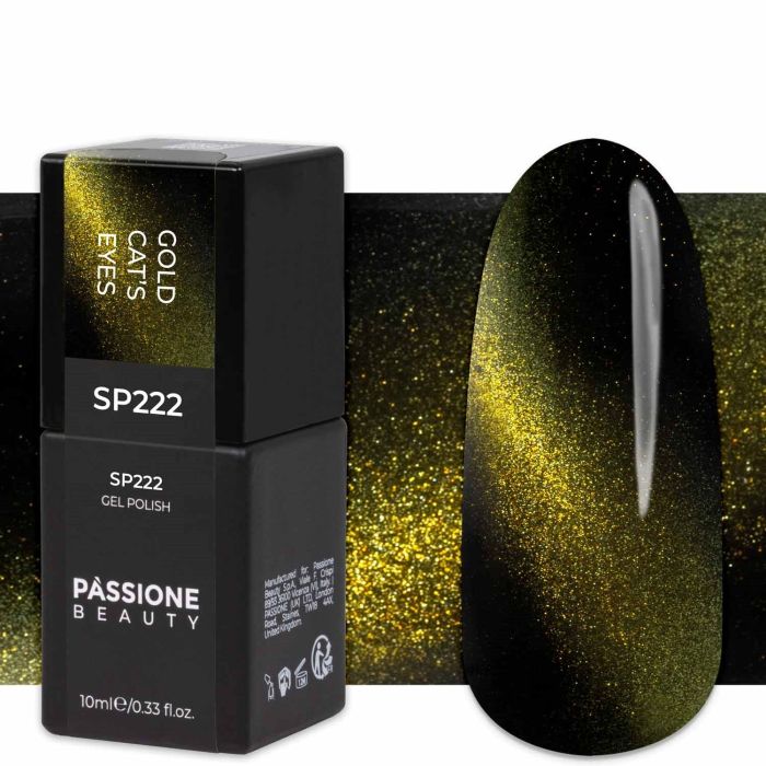 Esmalte Semipermanente EP222 Gold Cat's Eyes